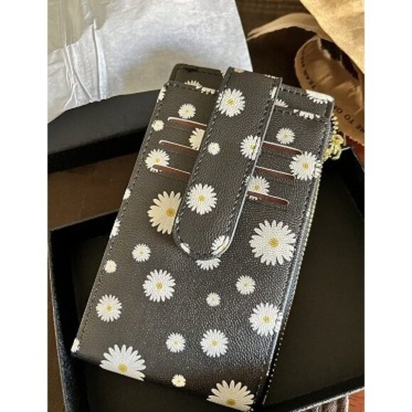 New RFID Card Holder Wallet for Women Slim Wallets Bifold Multi Card Case Zipper - Picture 1 of 3